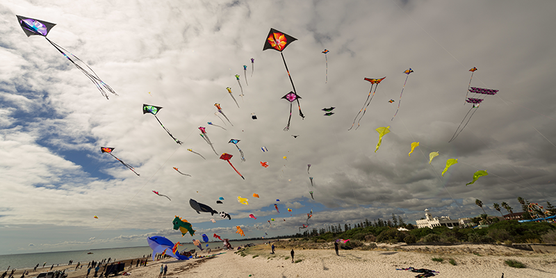 Kite Festival as Semaphore Beach