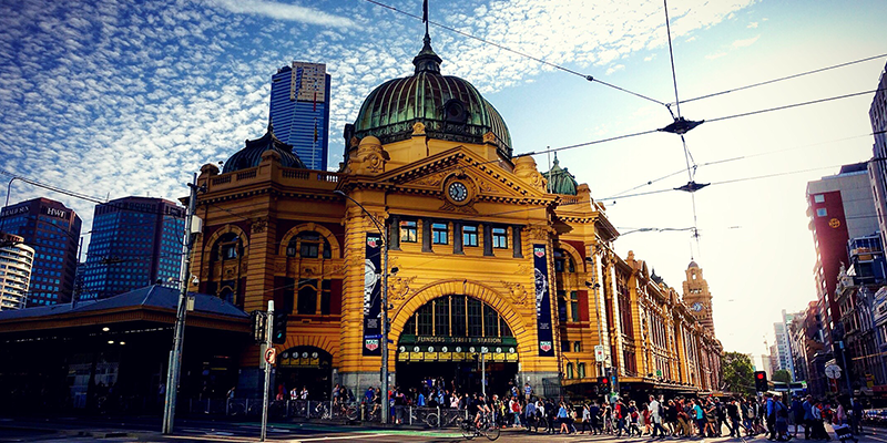 Melbournes Historic Flinders Street Station